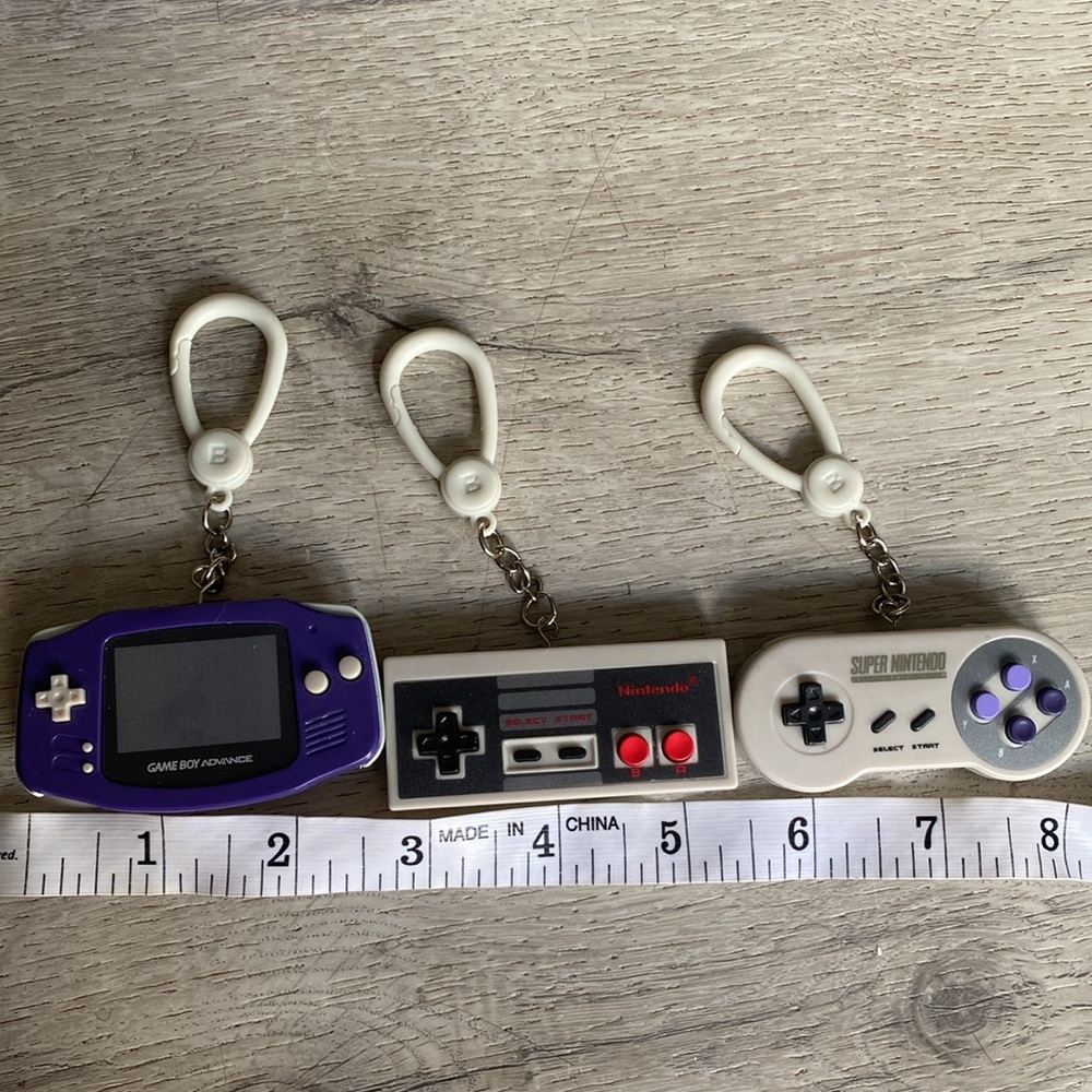 3 Nintendo Classic Console Backpack Buddies - Picture 5 of 6